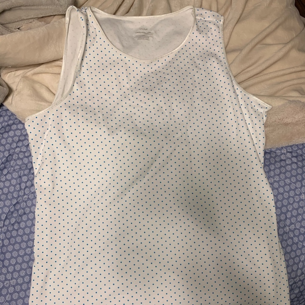 CJ Banks silky tank top